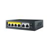 Netis System P106C network switch Unmanaged Gigabit Ethernet (10/100/1000) Power over Ethernet (PoE) Black3