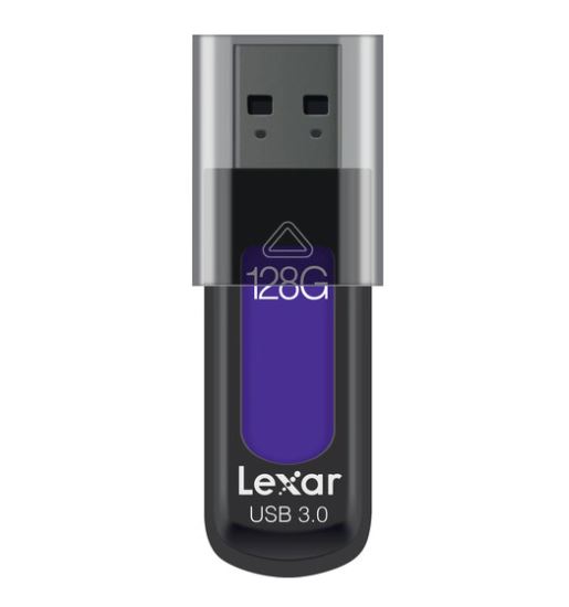 Lexar JumpDrive S57 USB flash drive 128 GB USB Type-A 3.2 Gen 1 (3.1 Gen 1) Black, Purple1