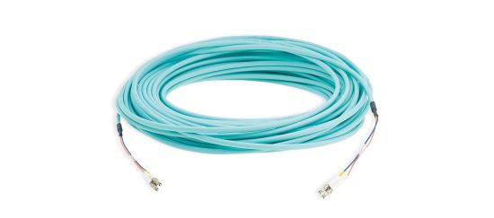 Kramer Electronics CLS-2LC/OM3-33 InfiniBand/fibre optic cable 393.7" (10 m) 2x LC Aqua color1