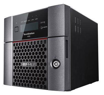 Buffalo TeraStation WS5220DN SAN Desktop Intel Atom® C3338 8 GB DDR4 8 TB HDD Windows Storage Server 2016 Black1