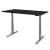 HAT Design Works HILO-TOP3060-BLK computer desk1