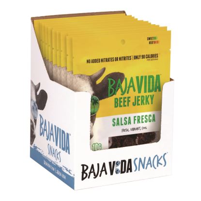 Beef Jerky Salsa Fresca Snack Pack, Salsa Fresca, 1 oz Packet, 12/Carton1