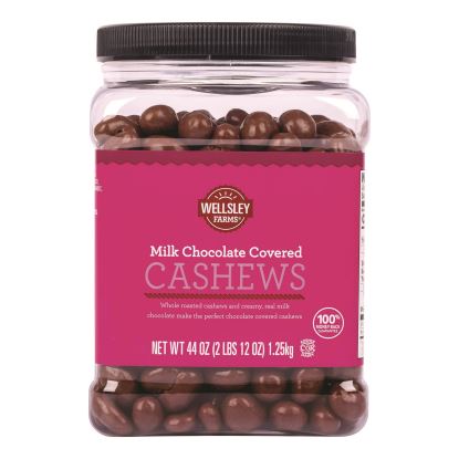Milk Chocolate Covered Cashews, 44 oz Jar1