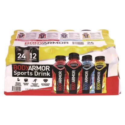 BASE Sports Drink Variety Pack, Assorted Flavors, 12 oz Bottle, 24/Carton1