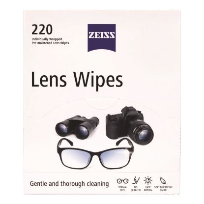 Lens Wipes, 6 x 5, 220/Carton1