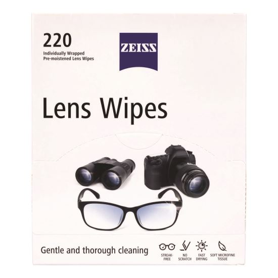 Lens Wipes, 6 x 5, 220/Carton1
