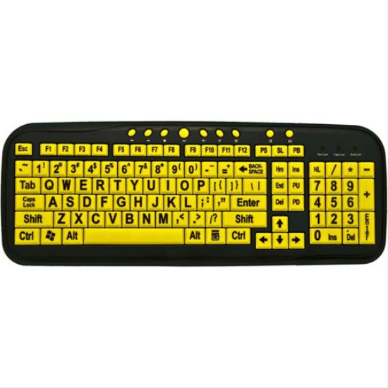 Ergoguys EZsee Multi-Media keyboard USB QWERTY English1