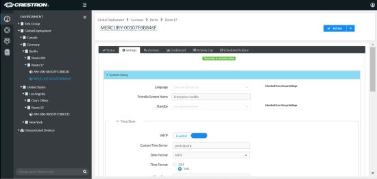 Crestron XiO Cloud System management 1 license(s) 0.083 year(s)1