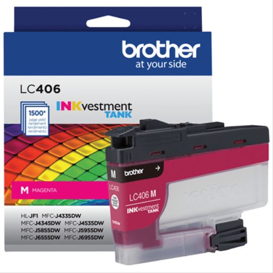 Brother LC406MS ink cartridge 1 pc(s) Original Standard Yield Magenta1