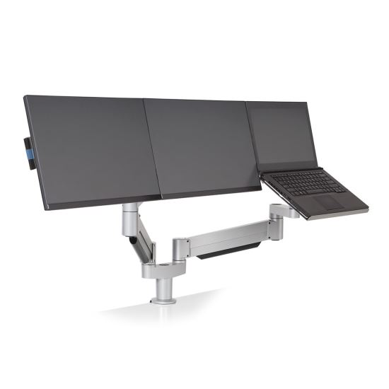 HAT Design Works 7050-SWITCH-1000-500SR-124 monitor mount / stand 24" Desk Silver1