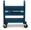 Bretford CUBE Transport Cart Portable device management cart Blue3