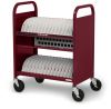 Bretford CUBE Transport Cart Portable device management cart Red2