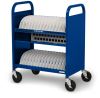 Bretford CUBE Transport Cart Portable device management cart Blue2