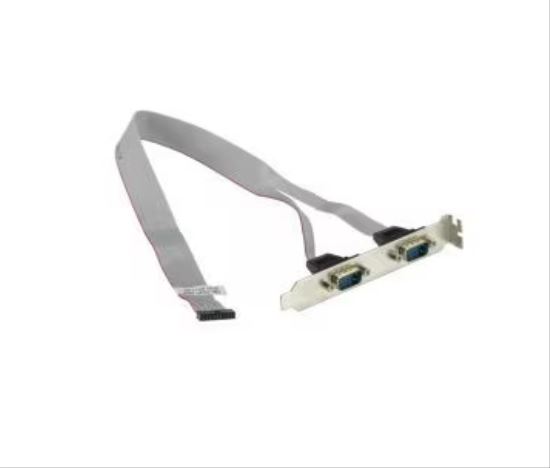 Supermicro CBL-CDAT-0604 serial cable Gray 15.7" (0.4 m) DB-91