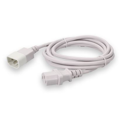 AddOn Networks ADD-C132C1418AWG2FT-WE power cable White 24" (0.61 m) IEC C13 IEC C141