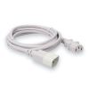 AddOn Networks ADD-C132C1418AWG2FT-WE power cable White 24" (0.61 m) IEC C13 IEC C147