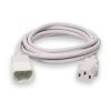 AddOn Networks ADD-C132C1418AWG2FT-WE power cable White 24" (0.61 m) IEC C13 IEC C148