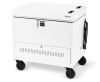 Bretford CUBE Toploader Portable device management cart White2