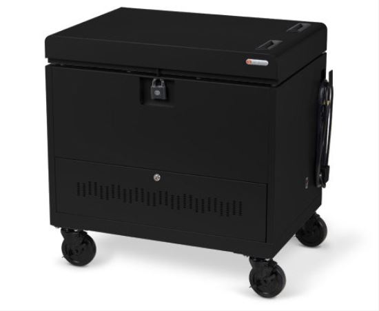 Bretford CUBE Toploader Portable device management cart Black1