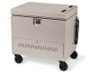 Bretford CUBE Toploader Portable device management cart Champagne2