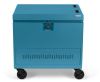 Bretford CUBE Toploader Portable device management cart Blue2