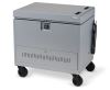 Bretford CUBE Toploader Portable device management cart Platinum2