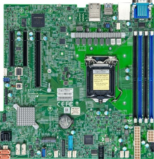 Supermicro MBD-X12STH-F-O motherboard Intel C256 LGA 1200 (Socket H5) micro ATX1