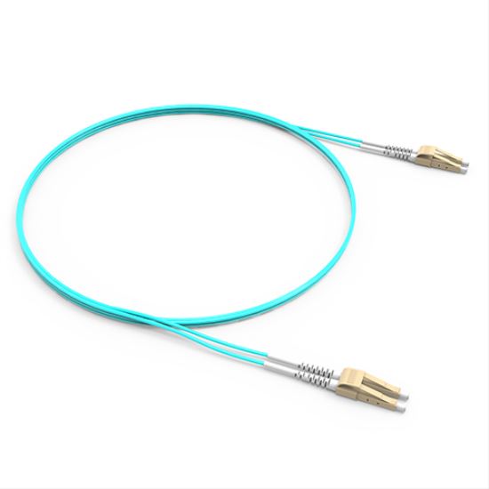 Accortec LCLCDM4A-10M-ACC InfiniBand/fibre optic cable 393.7" (10 m) LC OFNR Aqua color1