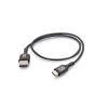 C2G C2G28884 USB cable USB 2.0 18.1" (0.46 m) USB C USB A Black1