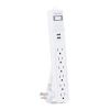 CyberPower P606URC2 surge protector White 6 AC outlet(s) 125 V 70.9" (1.8 m)1