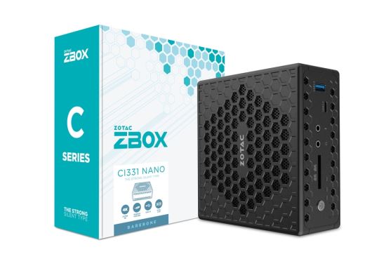 Zotac ZBOX CI331 nano Black N5100 1.1 GHz1