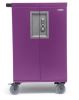 Bretford Core X Portable device management cart Violet1