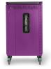 Bretford Core X Portable device management cart Violet2