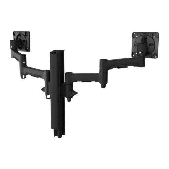 Atdec AWMS-2-4640-F-B monitor mount / stand 18.1" Desk Black1