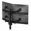 Atdec AWMS-4-4675-H-B monitor mount / stand 32" Desk Black1