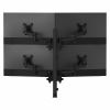 Atdec AWMS-4-4675-H-B monitor mount / stand 32" Desk Black3