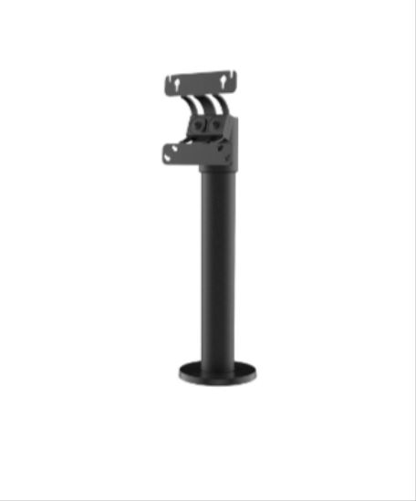 Ergonomic Solutions SPV1302-02 POS system accessory POS mount Black Metal 26.5 lbs (12 kg) 2.95 x 2.95" (75 x 75 mm) 3.94 x 3.94" (100 x 100 mm)1