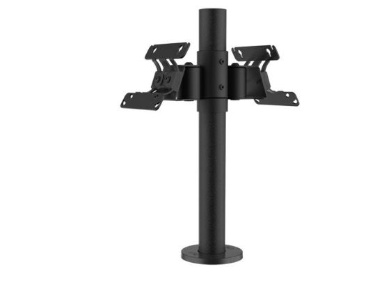 Ergonomic Solutions SpacePole monitor mount / stand Pole Black1