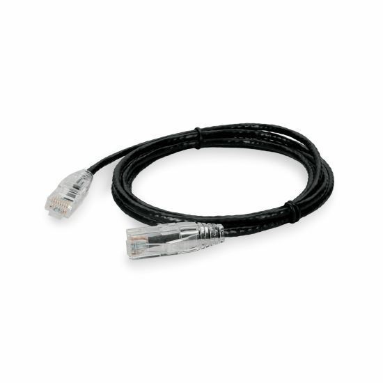 AddOn Networks ADD-1-5FSLCAT6-BK networking cable Black 18.1" (0.46 m) Cat6 U/UTP (UTP)1