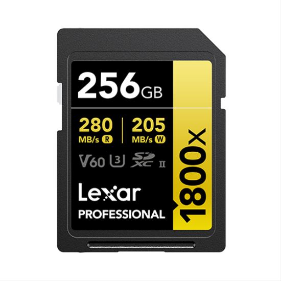 Lexar Professional 1800x 256 GB SDXC UHS-II Class 101