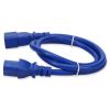 AddOn Networks ADD-C132C1414AWG1MBE power cable Blue 39.4" (1 m) IEC C13 IEC C142