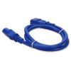 AddOn Networks ADD-C132C1414AWG1MBE power cable Blue 39.4" (1 m) IEC C13 IEC C143