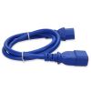 AddOn Networks ADD-C132C1414AWG1MBE power cable Blue 39.4" (1 m) IEC C13 IEC C146