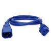 AddOn Networks ADD-C132C1414AWG1MBE power cable Blue 39.4" (1 m) IEC C13 IEC C148