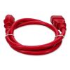 AddOn Networks ADD-C132C1414AWG1MRD power cable Red 39.4" (1 m) IEC C13 IEC C144