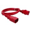 AddOn Networks ADD-C132C1414AWG1MRD power cable Red 39.4" (1 m) IEC C13 IEC C147