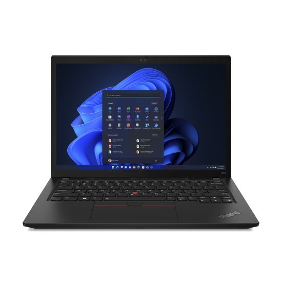 Lenovo ThinkPad X13 Intel® Core™ i7 i7-1265U Laptop 13.3" Touchscreen WUXGA 16 GB LPDDR5-SDRAM 512 GB SSD Wi-Fi 6E (802.11ax) Windows 11 Pro Black1