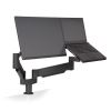 HAT Design Works 7050-1000-500SR-104 monitor mount / stand 24" Desk Black1