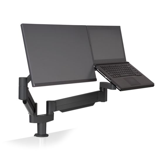 HAT Design Works 7050-500-500SR-104 monitor mount / stand 24" Desk Black1