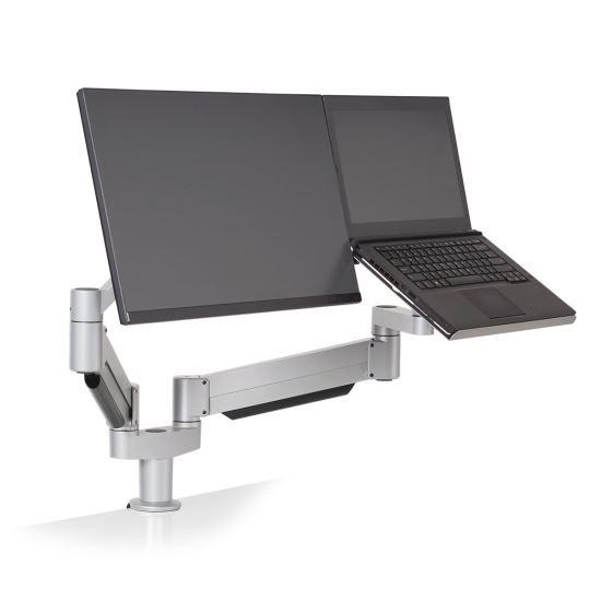 HAT Design Works 7050-500-500SR-124 monitor mount / stand 24" Desk Silver1